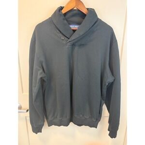 Ralph Lauren Polo Golf Black Shawl Collar Sweatshirt Size XL